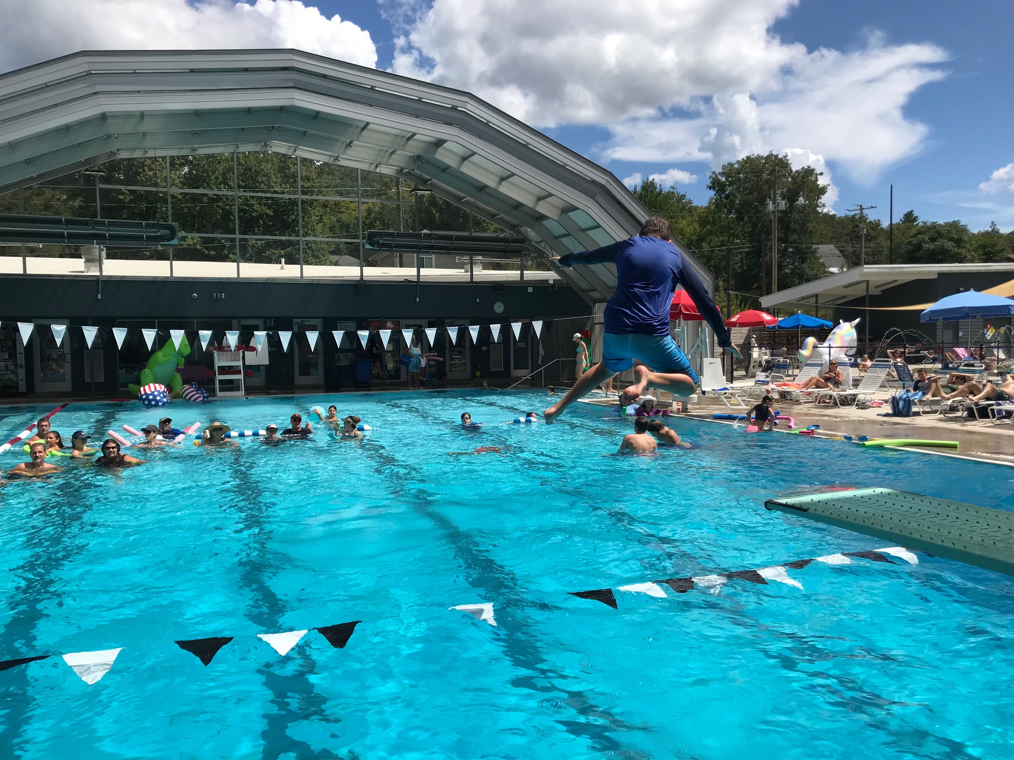 Labor Day at the Pool Asheville JCC