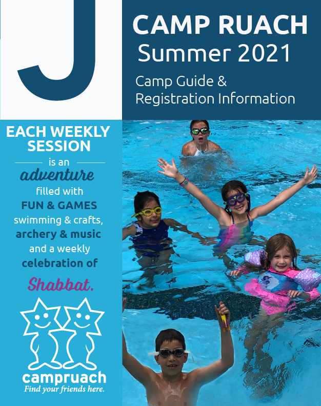 2021 Camp Ruach Brochure Asheville Jcc