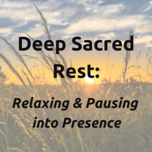 Parties Around Town: Deep Sacred Rest - Asheville JCC